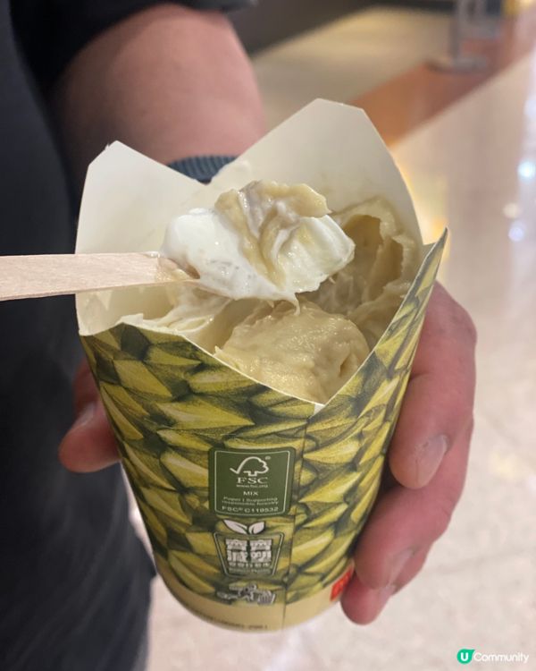 ✨香港🇭🇰-⚠️💬【榴槤控必試！💢麥當勞真•D24榴槤新地】‼️