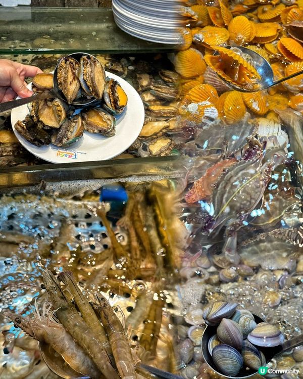 ｛羅湖老牌現撈海鮮自助·榴蓮酒水無限暢飲｝