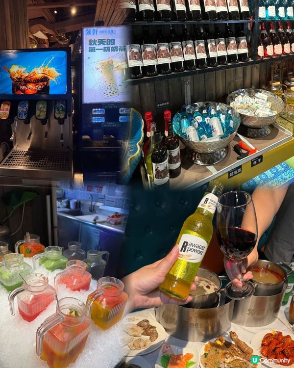 ｛羅湖老牌現撈海鮮自助·榴蓮酒水無限暢飲｝