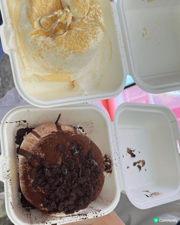 椰汁芒果糯米飯好好食！又香又甜！炸子雞很有雞香味！