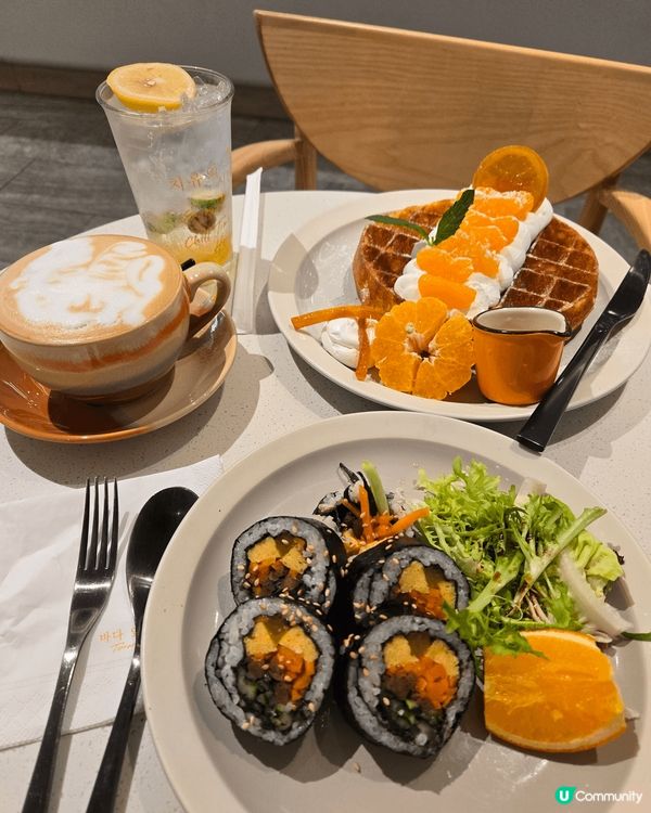 來自韓國的人氣餐廳terrace in seaside, 一...