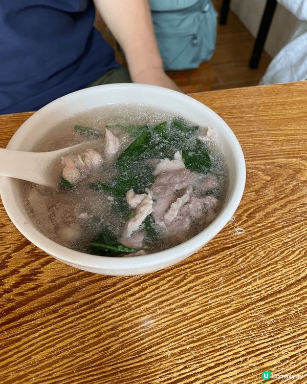 客家的味道。鯇魚丸湯，煎蘿蔔絲餅，枸杞豬什湯