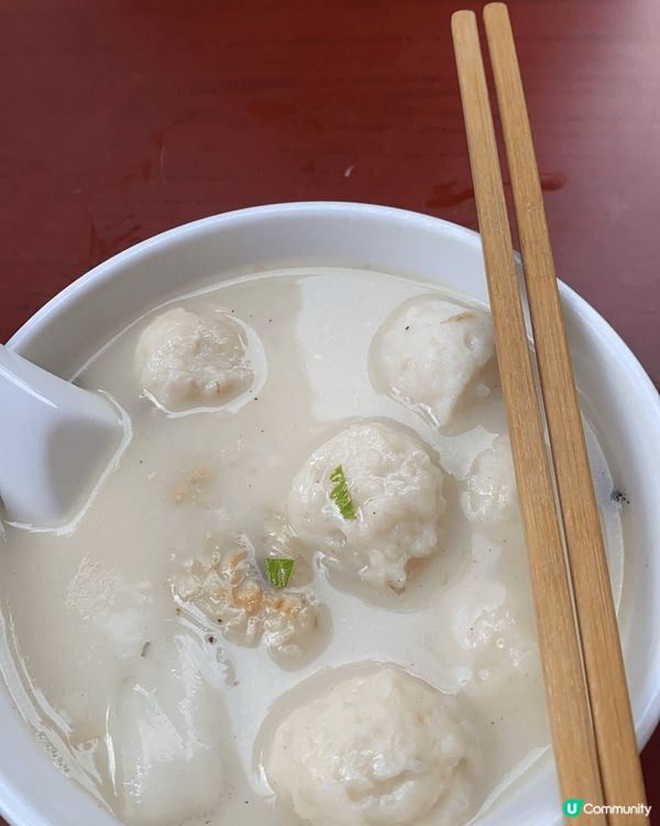 客家的味道。鯇魚丸湯，煎蘿蔔絲餅，枸杞豬什湯