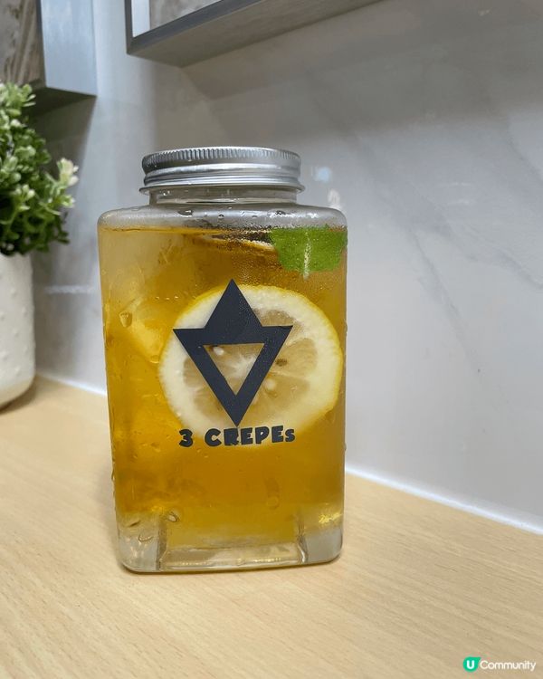 3 Crepes 新出咗泰奶珍珠，煙靭嘅珍珠，加上底層脆脆，...