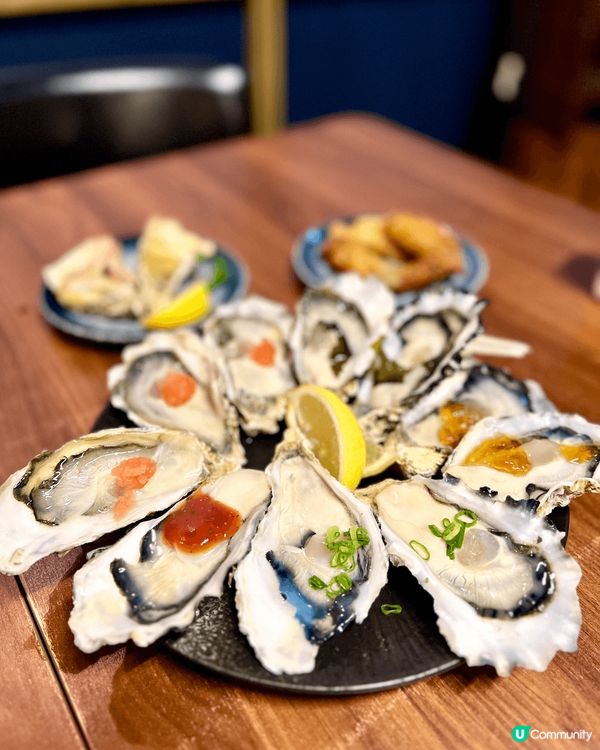 位於中環❣︎喜多嬉牡蠣屋❣︎性價比真係超高😱生蠔🦪精選二人前...