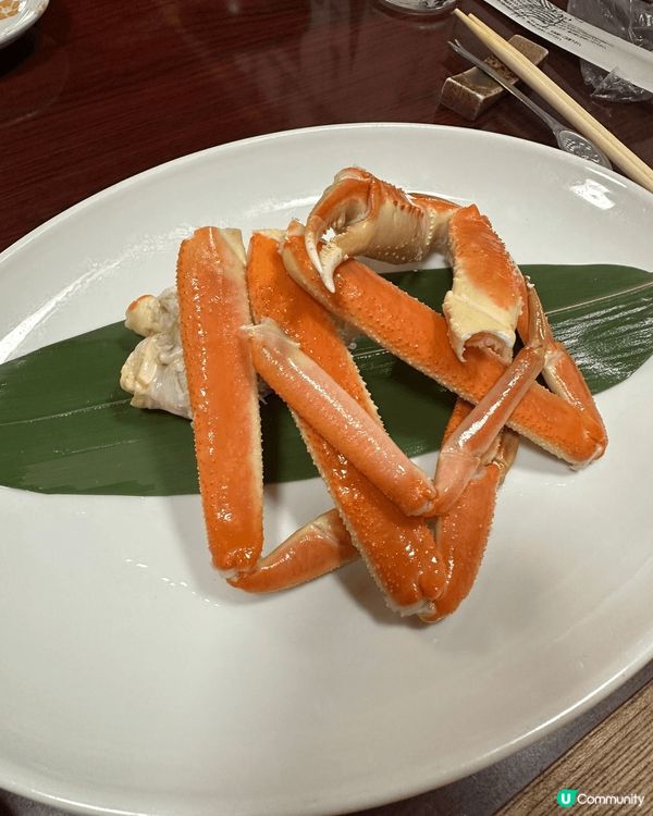 北海道長腳蟹宴，北海道最出長腳蟹好鮮味好正！👍