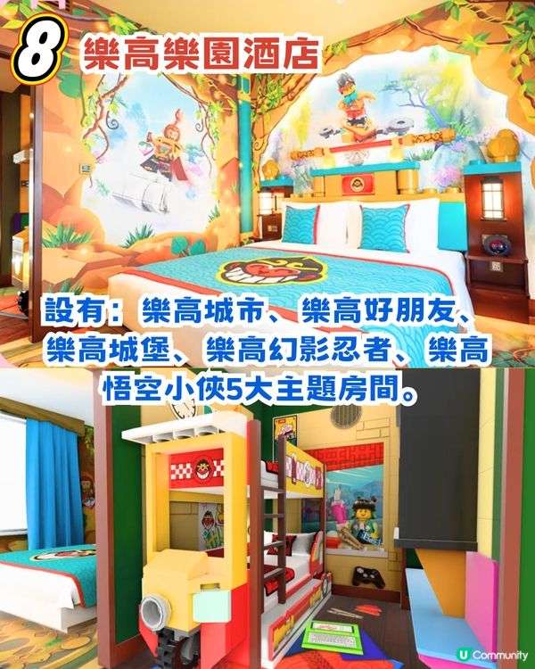 上海Legoland樂高樂園度假區今年7月盛大開幕！全球最大規模🤩率先睇8大園區／水上樂園／Legoland酒店～