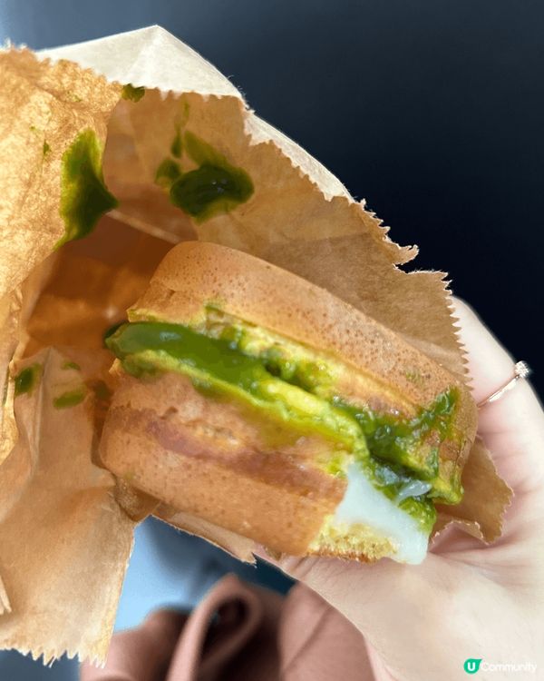 我想分享位於美孚既車輪餅小姐。呢款宇治抹茶車輪餅好好味，有m...