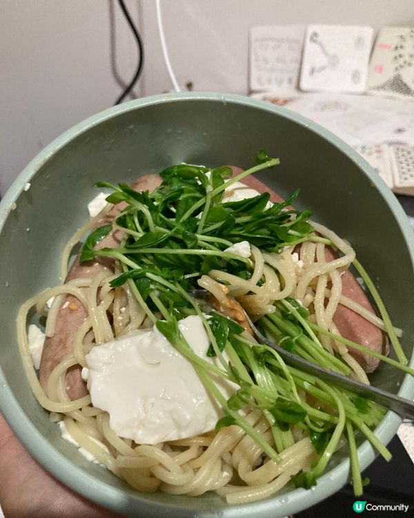 15分鐘快速主義 意大利粉配香腸及豆腐菜苗