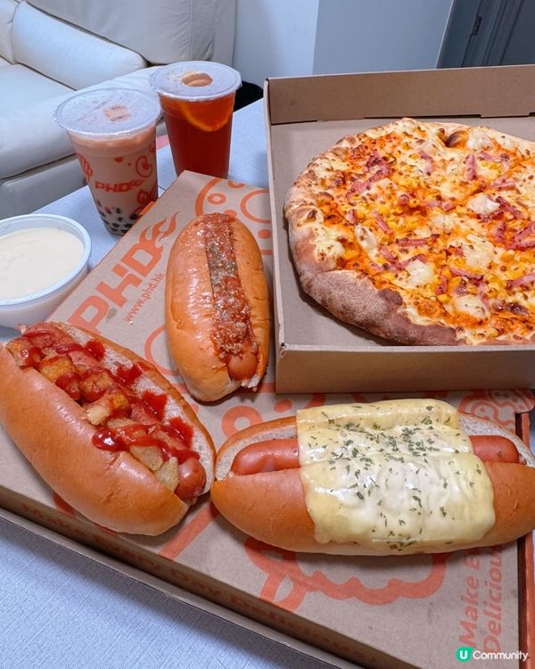PHD 又有新嘢推出！期間限定美式熱狗系列🌭