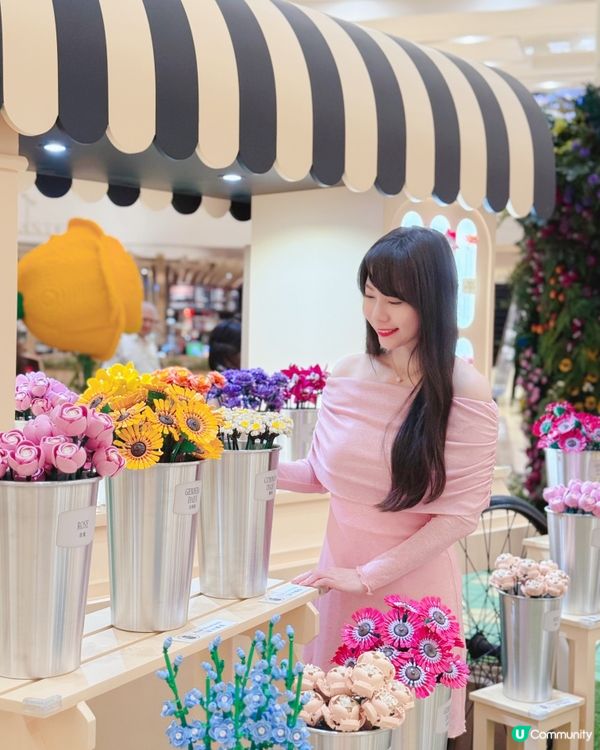 走進百花盛放的LEGO®植物園💐沒有看錯噢!是LEGO !無...