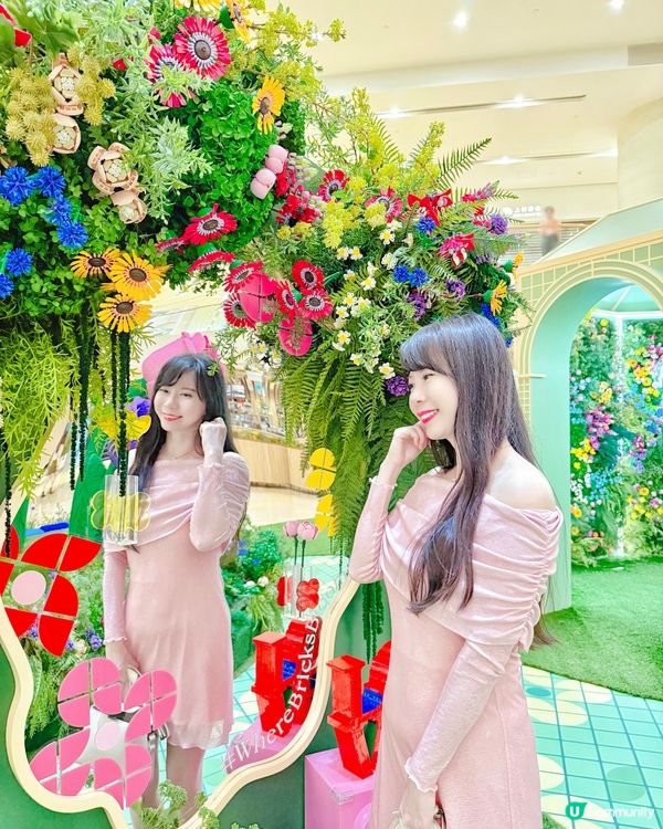 走進百花盛放的LEGO®植物園💐沒有看錯噢!是LEGO !無...