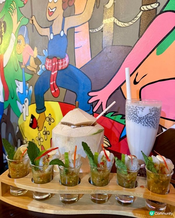 尖沙咀泰國菜新店登場 🇹🇭  
正宗泰北風味，蝦肉爽口，咖喱