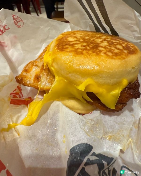 KFC醬燒雞扒鬆甜包