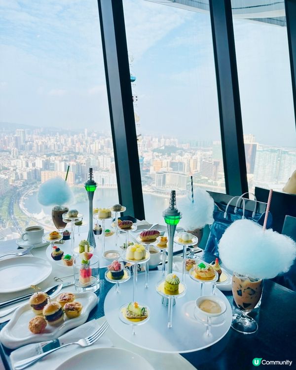 《澳門篇🇲🇴 · 高空靚景high tea》🍰旅遊塔下午茶🍰