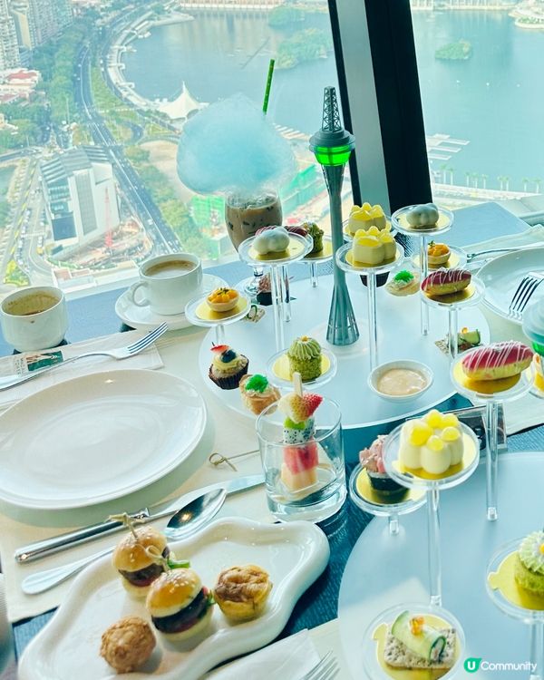 《澳門篇🇲🇴 · 高空靚景high tea》🍰旅遊塔下午茶🍰