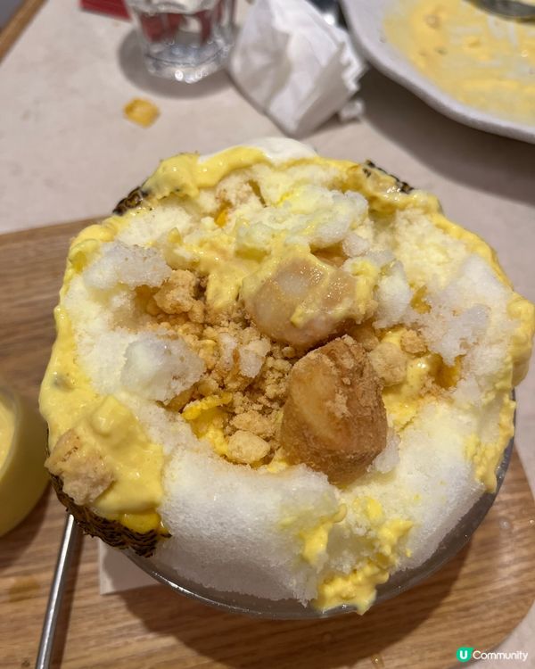 釜山粒粒粟米刨冰🍧😋