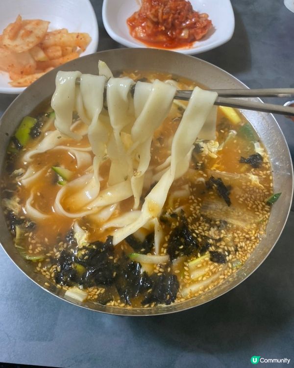 🇰🇷韓國江陵旅行必食人氣刀削麵！