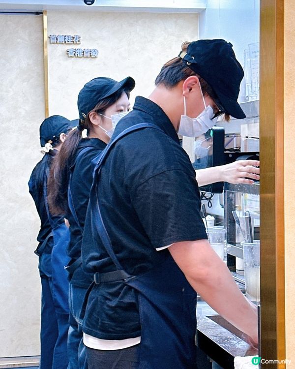 中環新開茶飲店！越茶香🍵超靚花花打卡牆！