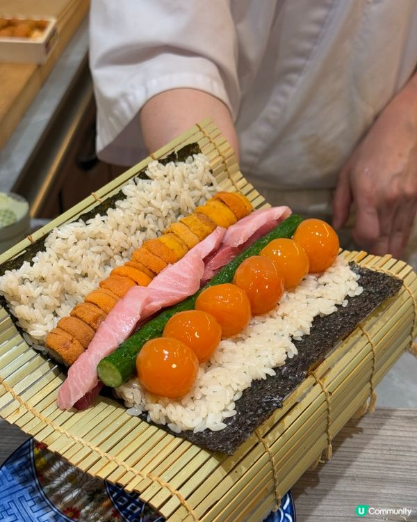 東京爆紅既海膽拖羅七星龍珠卷香港都食到喇！
