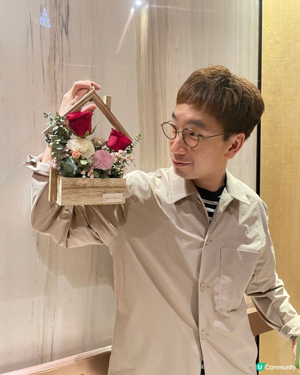 老公插花手藝爆發！💐  母親節驚喜禮物準備好！