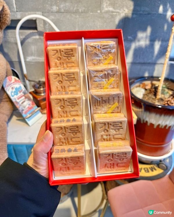 🇰🇷韓國江陵旅行必買甜點💯夾心忌廉曲奇🍪