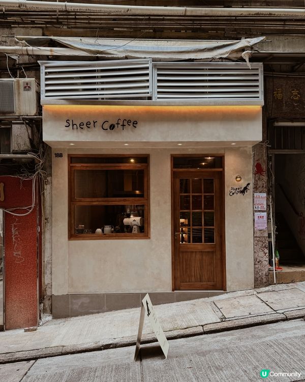 中環輕食啡店 ◜ Sheer Coffee ◞ ෆ​ 