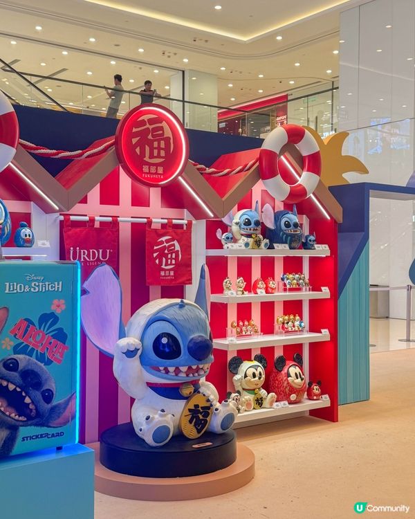 限定打卡展迎接電影上映｜史迪仔亂入海港坊