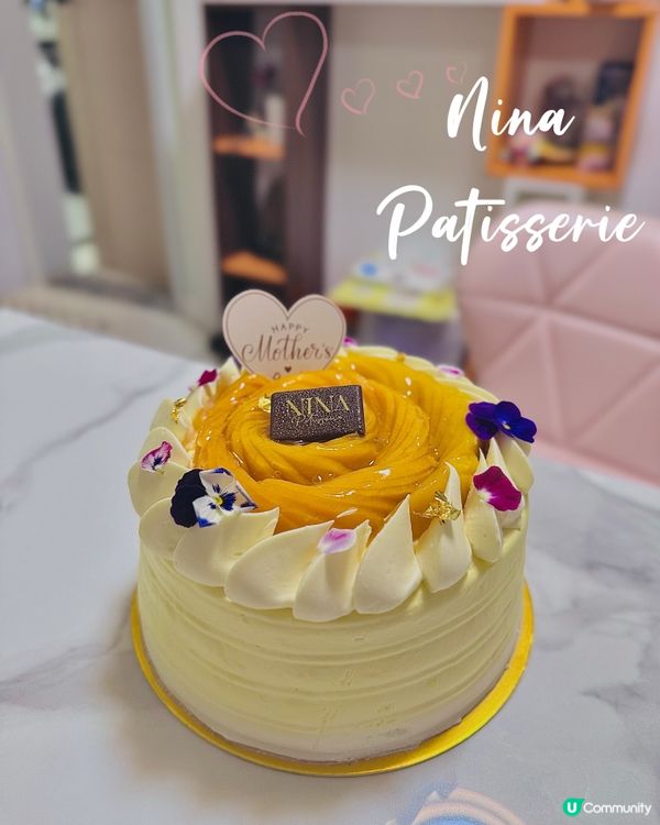 母親節快樂🎁芒果戚風蛋糕💕🍰