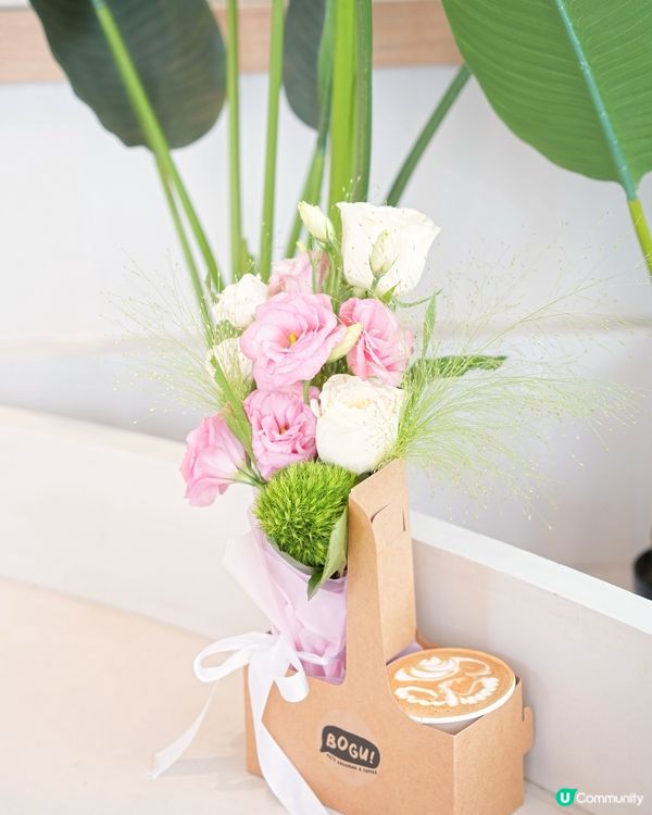 母親節限定花束咖啡禮物 100%狗狗友善