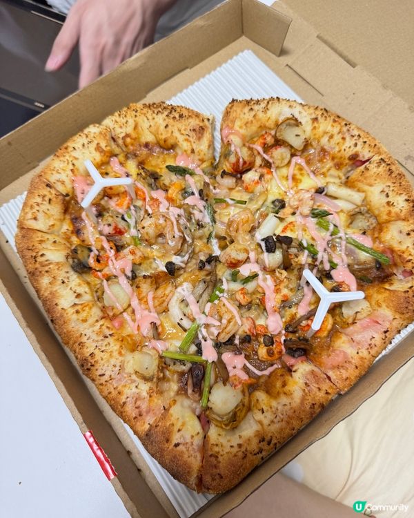 Pizza Hut 心形PINK芝心批🍕🧀🧡