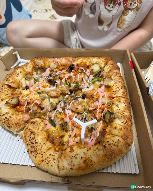 Pizza Hut 心形PINK芝心批🍕🧀🧡