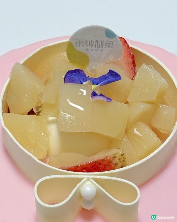 更紗制菓 期間限定 白桃茉莉慕絲蛋糕🍰 