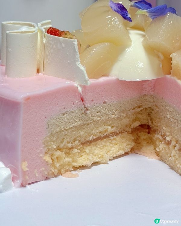 更紗制菓 期間限定 白桃茉莉慕絲蛋糕🍰 