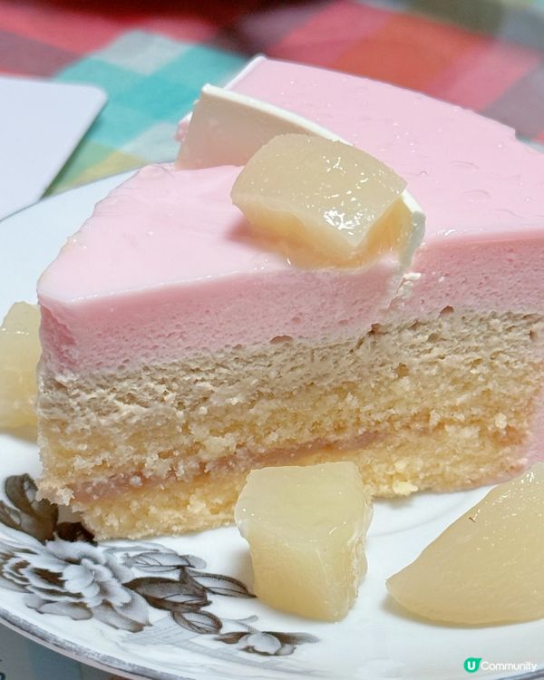 更紗制菓 期間限定 白桃茉莉慕絲蛋糕🍰 