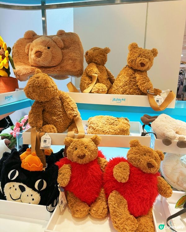 Jellycat迷注意！新款來襲❤️‍🔥銅鑼灣限定店你打卡未？
