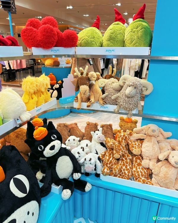 Jellycat迷注意！新款來襲❤️‍🔥銅鑼灣限定店你打卡未？