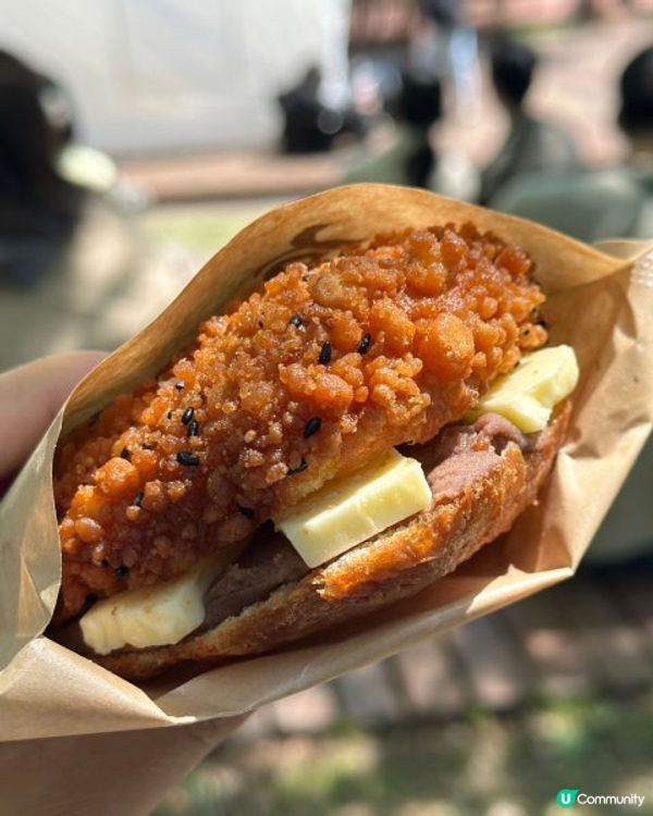 🇰🇷韓國第一間炸鹽麵包專門店？京都鹽麵包必試！