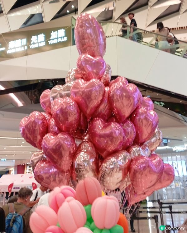 今日 母親節🌟好多商場都有派花🎊🎊