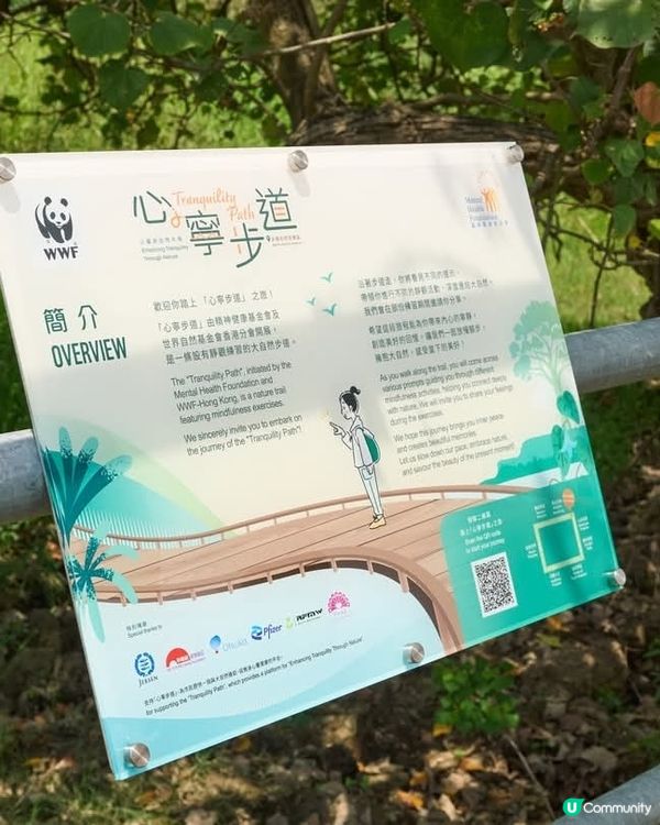 精神健康基金會「心寧步道」啟用 米埔大自然靜觀療癒心靈