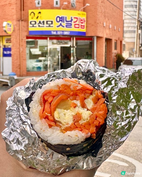 🇰🇷韓國全州當地人都搶住買⁉️神級人氣的老字號紫菜包飯店💯