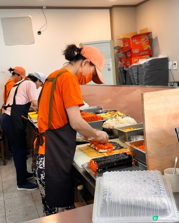 🇰🇷韓國全州當地人都搶住買⁉️神級人氣的老字號紫菜包飯店💯