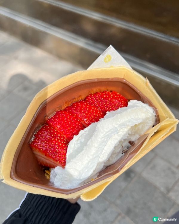 🇰🇷首爾德壽宮附近超人氣可麗餅店！