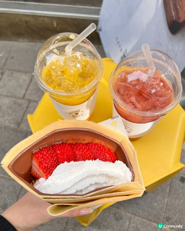 🇰🇷首爾德壽宮附近超人氣可麗餅店！