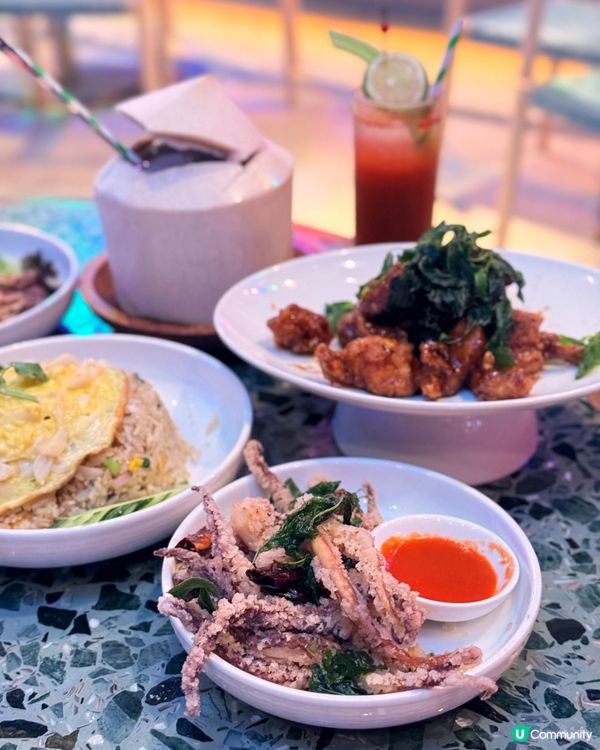 🇭🇰啟德Airside室內衝浪泰國餐廳🏄🏻‍♀️