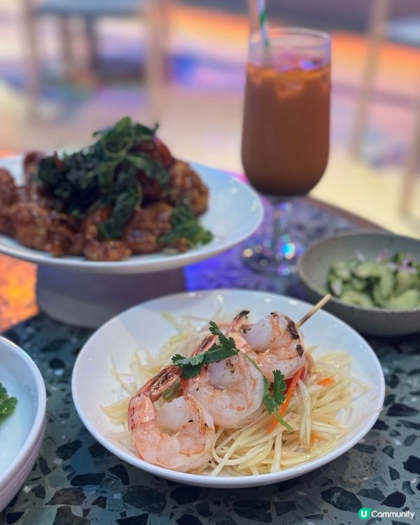 🇭🇰啟德Airside室內衝浪泰國餐廳🏄🏻‍♀️