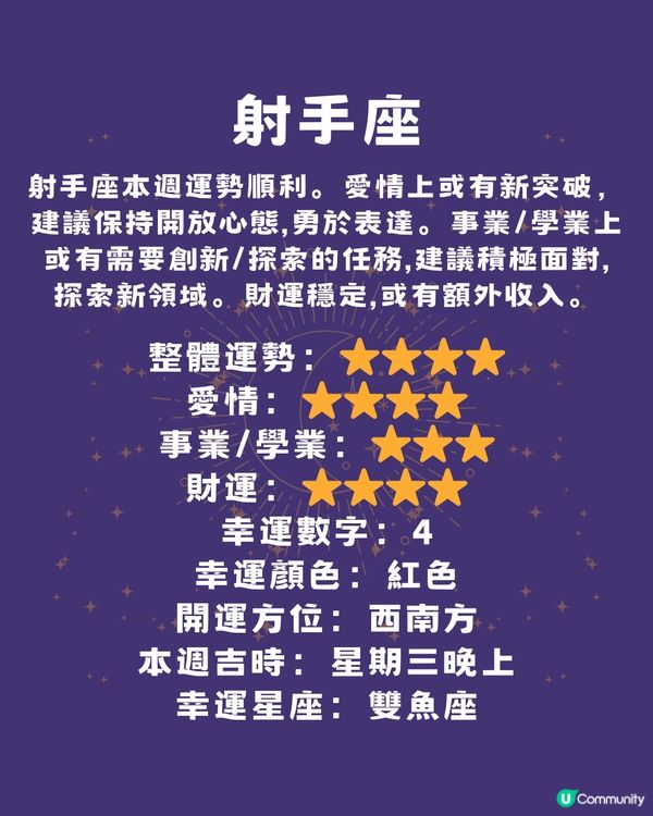 12星座本週運程(12/5-18/5)🌟