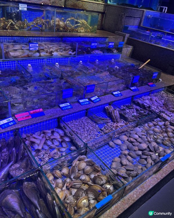 深圳羅湖🦞青蓬海上撈蒸品海鮮城萬象