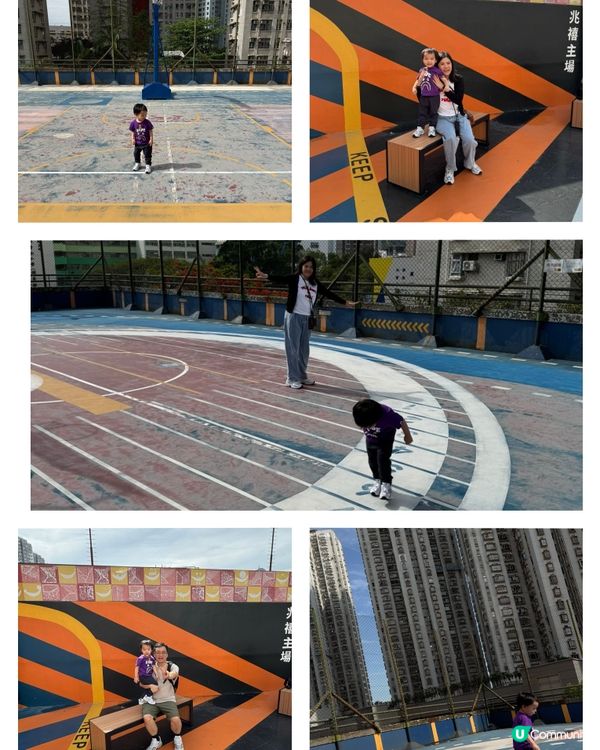 🏀兆禧運動場都有好多打卡位！🤩