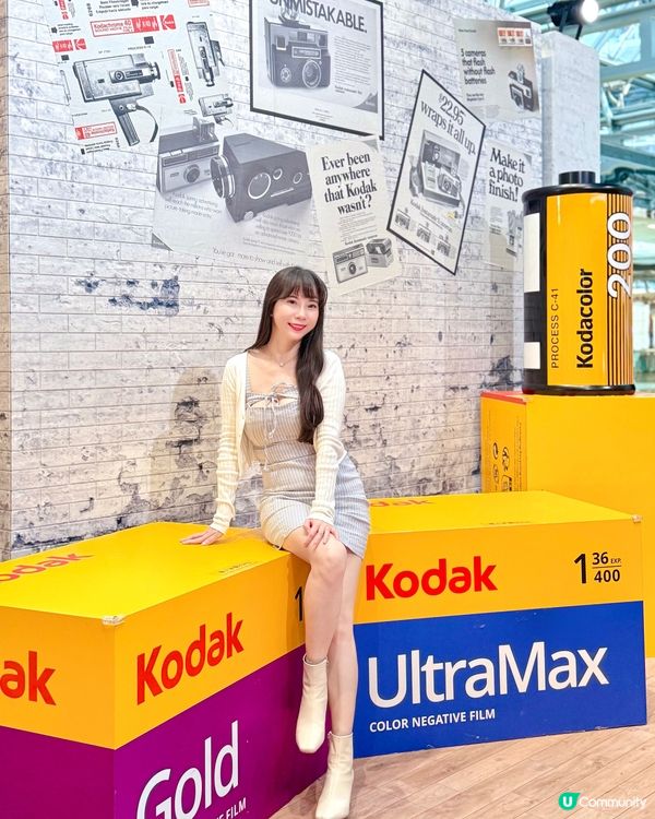 📸Y2K 復古風柯達相機場景😝 隨便拍拍也很不錯~